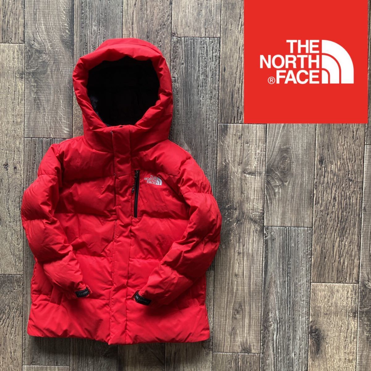 THE NORTH FACE KIDS ダウン スモーキーレッド 100サイズ-