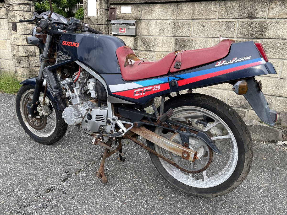 8000キロ GF250 GJ71C-115*** 書類、鍵付き レストアベースor
