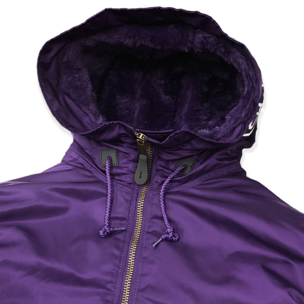 美品 21AW SUPREME シュプリーム Hooded MA-1 フード付 ミリタリー