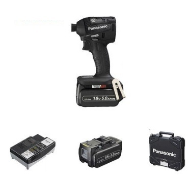 パナソニック EZ75A7LJ2G-B 黒(バッテリ2個・充電器・ケース付) 充電