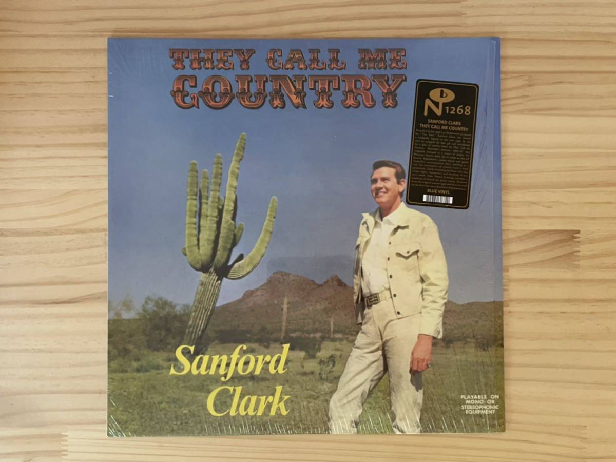 Sanford Clark『They Call Me Country』(Opaque Blue Vinyl LP) NUMERO カントリー ロカビリー Roy Orbison Elvis Presley Lee Hazlewood_画像1
