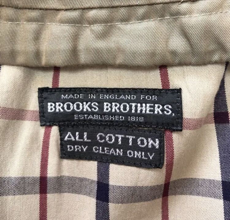 80's BROOKS BROTHERS ブルックスブラザーズ ステンカラーコート