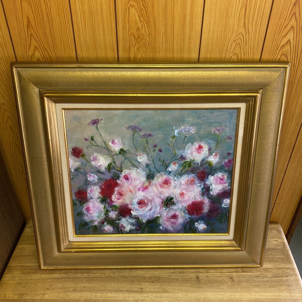 Yahoo!オークション - 油彩画 油絵 日本画 静物画 木製額 小林 Yahoo!オークション - 油彩画 油絵 日本画 静物画 木製額 小林
