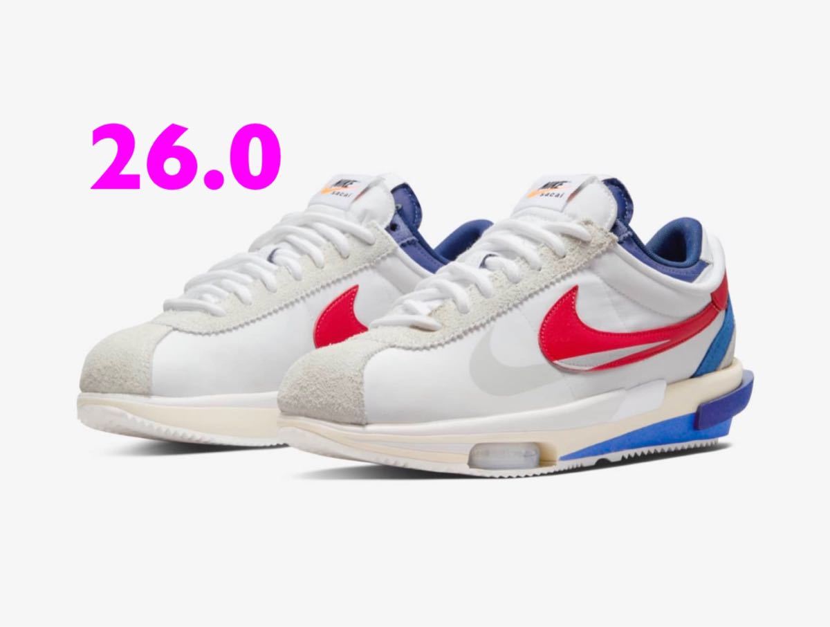 26.0】sacai Nike Zoom Cortez ナイキ サカイ コルテッツ fgaeet.org