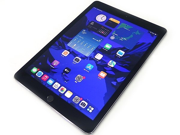□α Apple iPad Air2 16GB Wi-Fiモデル A1566 (MGL12J/A)/スペース