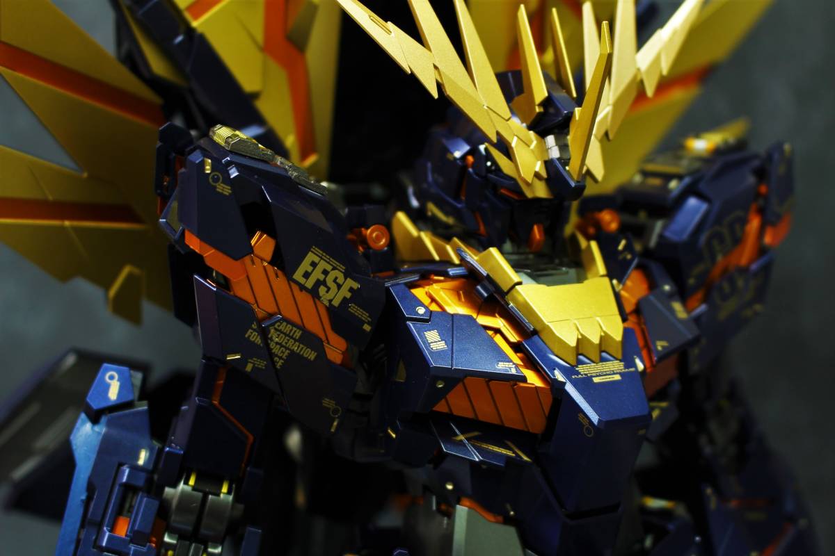 PG ユニコーンガンダム2号機 バンシィ・ノルン 改修塗装完成品 8