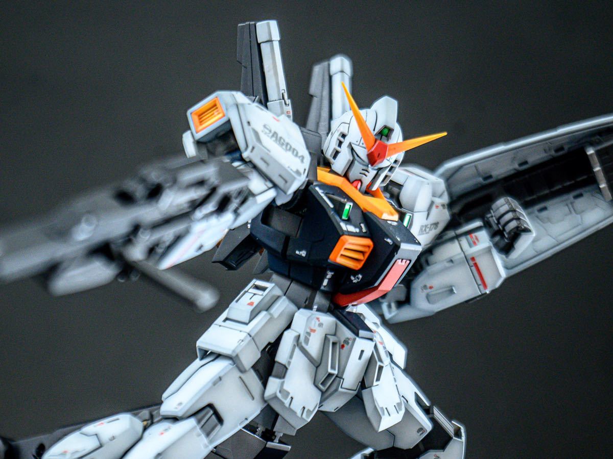 RG 1/144 RX-178 ガンダムMk-II（エゥーゴ仕様）/全塗装/ガンプラ塗装