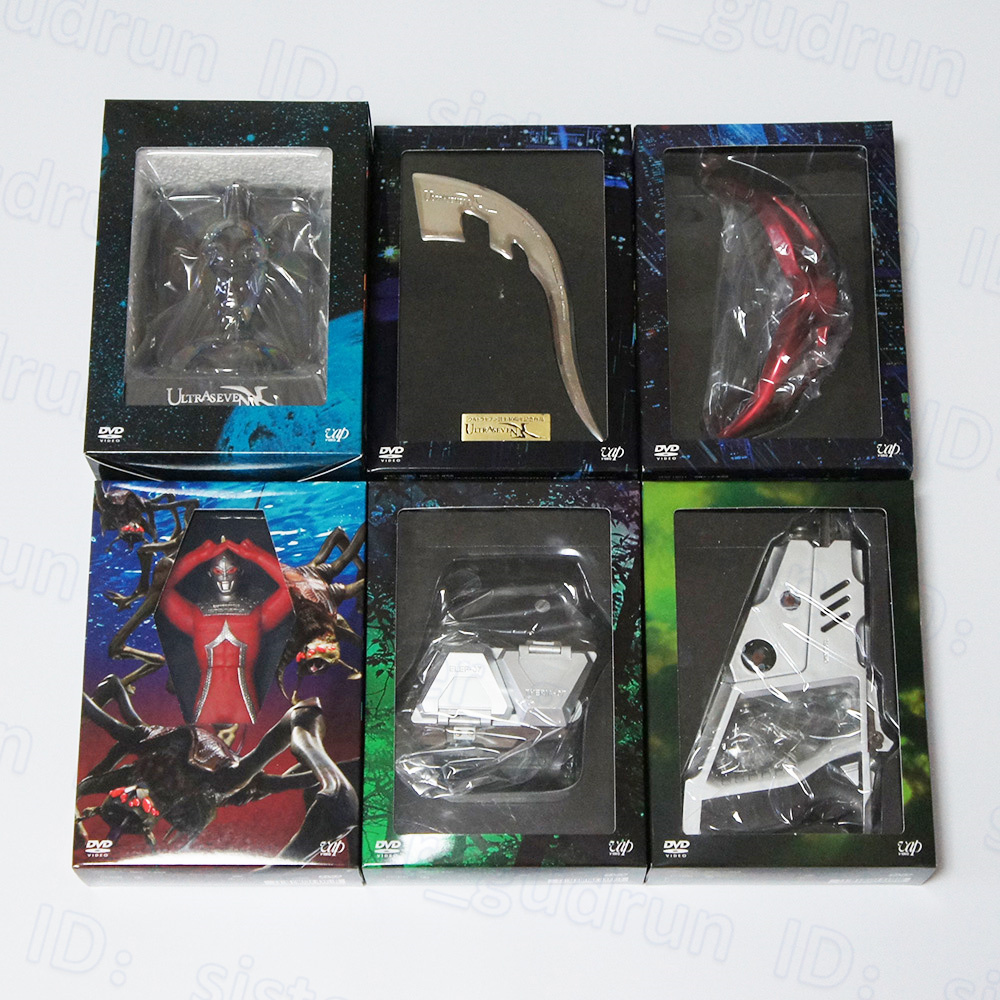 本体美品】 DVD特典グッズ Vol.1~Vol.6 全 ウルトラセブンX 本体美品】 DVD特典グッズ Vol.1~Vol.6 全 ウルトラセブンX