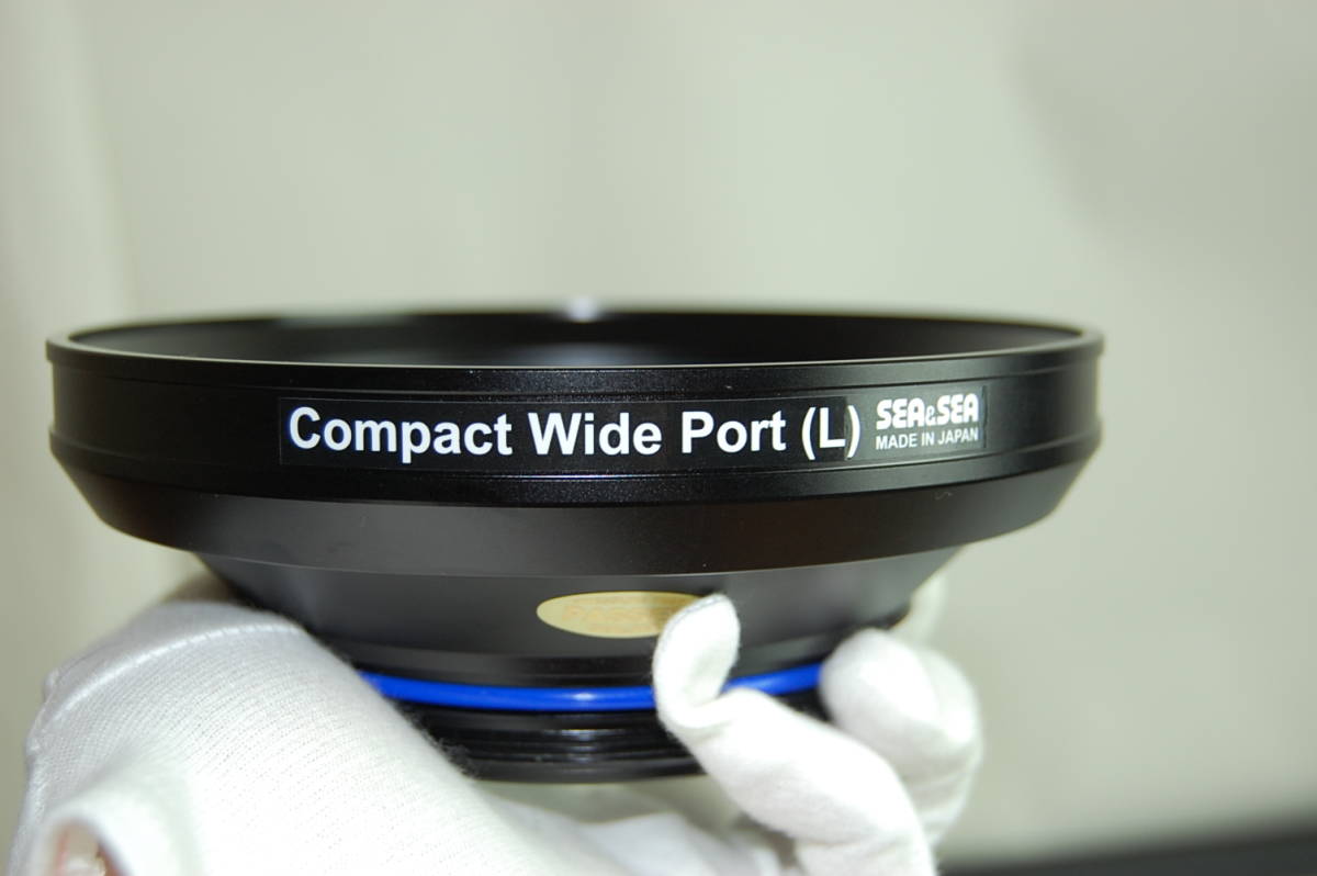 SEA&SEA　COMPACT WIDE PORT L　コンパクトワイドポートＬ　水中撮影機材　カメラハウジング アクセサリー　ポートレンズ　フラットポート_画像2