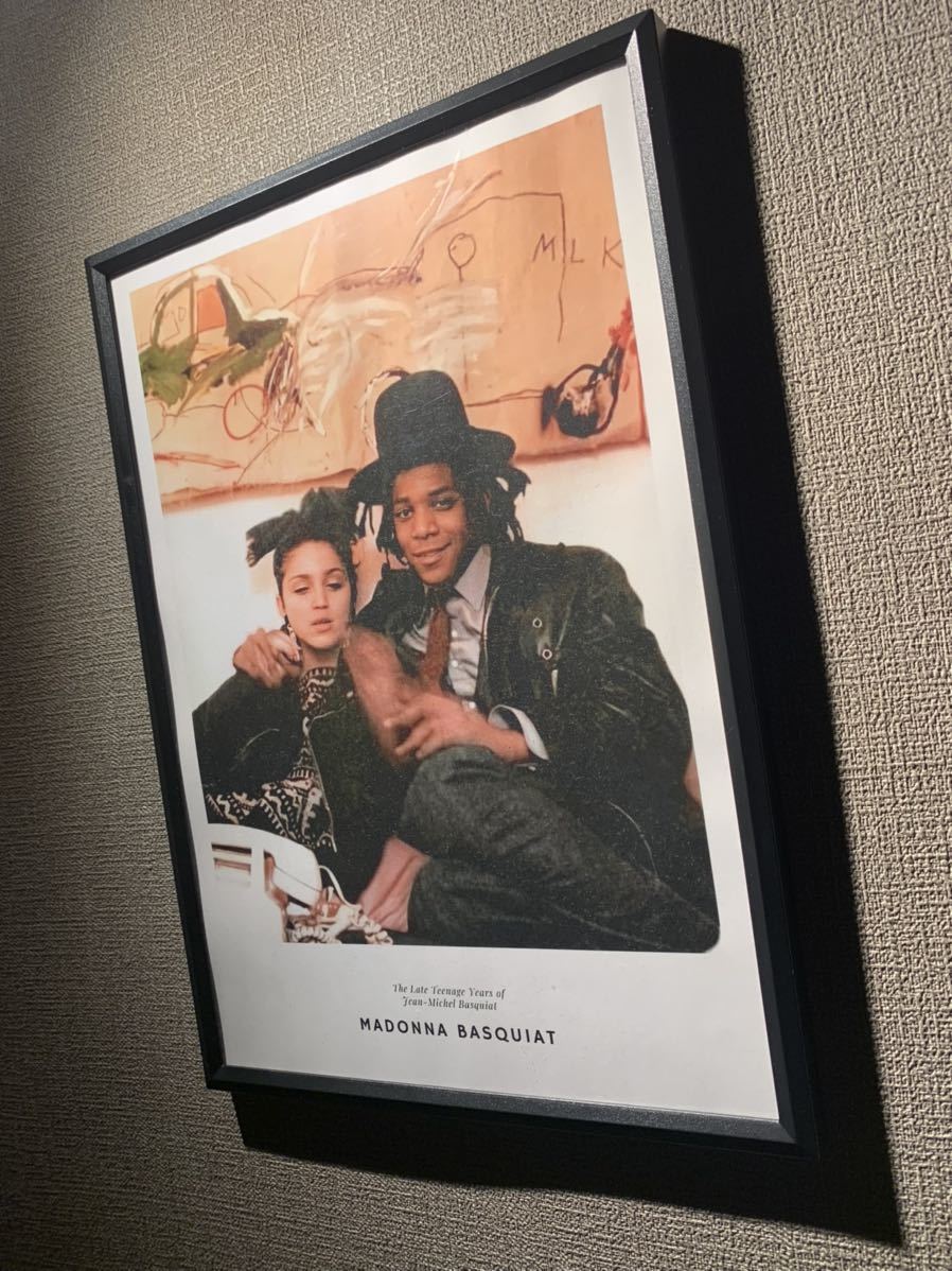 Basquiat バスキアMadonna マドンナA4 ポスター 額付き ⅱ_画像2