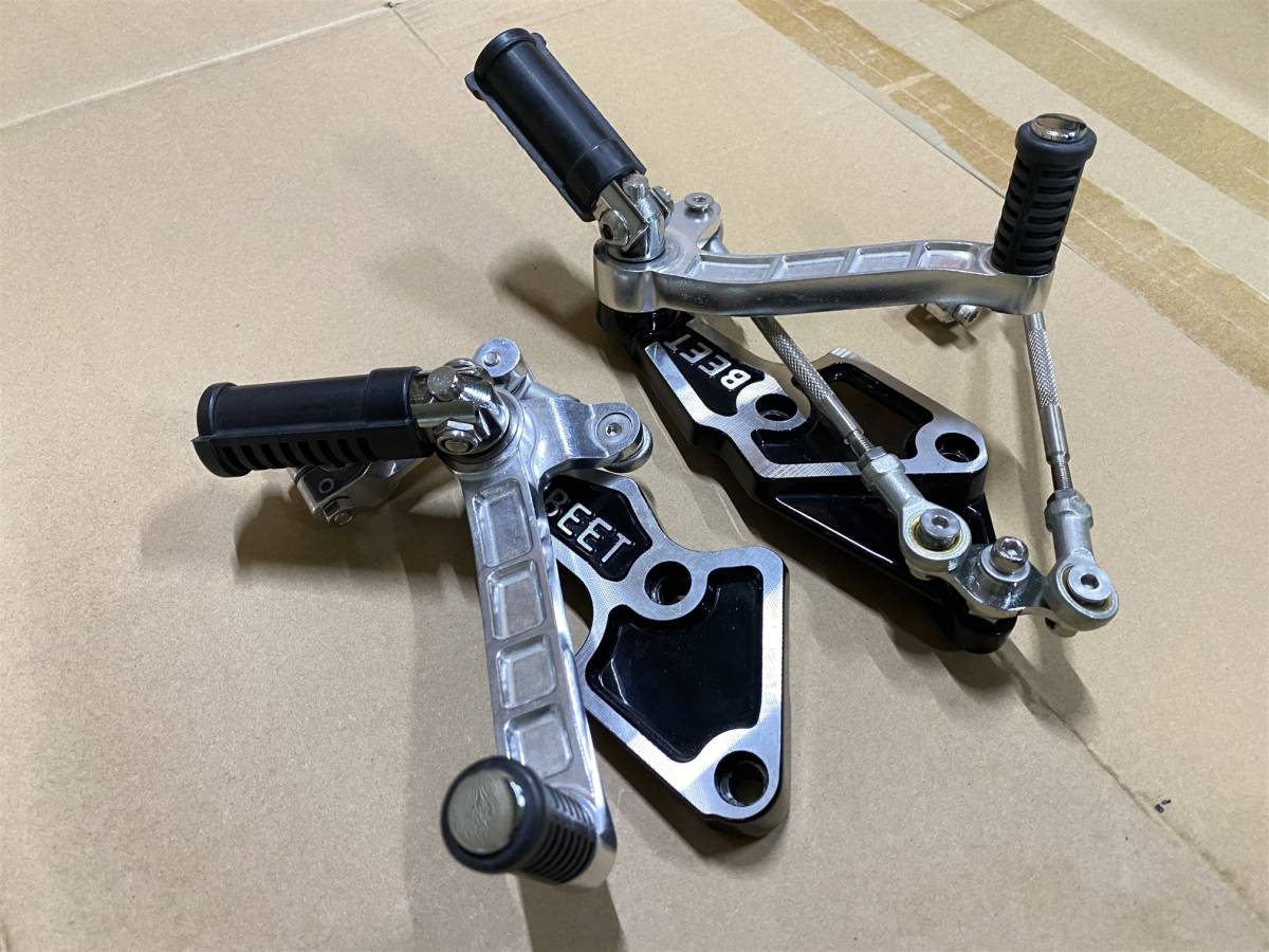 CBX400F 黒 バックステップ / CBX550F ヨシムラ BEET 外装 プロポジ