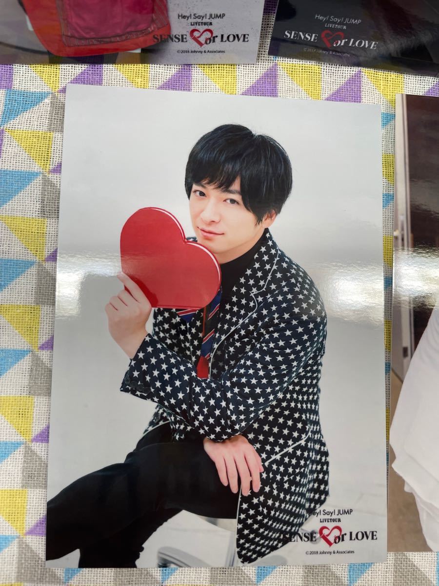 超美品 Hey!Say!JUMP 知念侑李 SENSE or LOVE 2018 個人 フォトセット LIVE 公式写真 