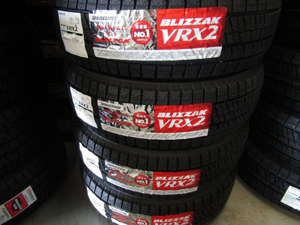 値上前最終価格 2021年製 ブリヂストン ブリザック VRX2 215/55R17 4本