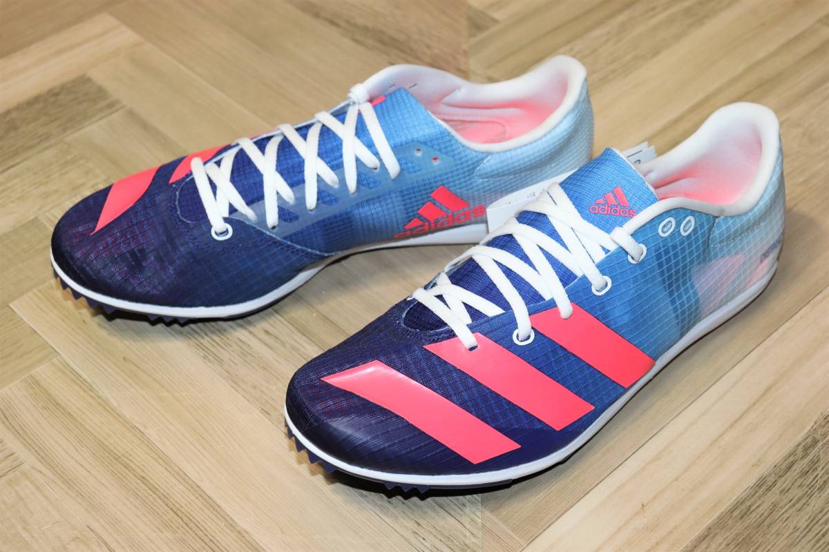 即決【未使用】 adidas ★ DISTANCESTAR 長距離用 陸上スパイク (US9/27cm) ★ アディダス ディスタンススター ランニング_画像3