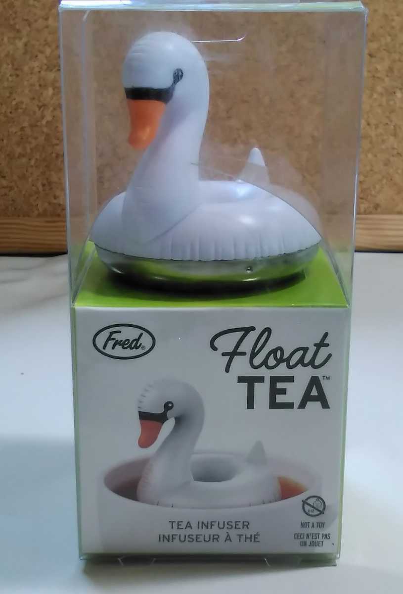 Fred 可愛い♪ 白鳥 Fred フレッド ◆フロートティー インフューザー スワン ◆茶葉を入れてお湯に浮かべる♪ ￥1650 未使用_画像1