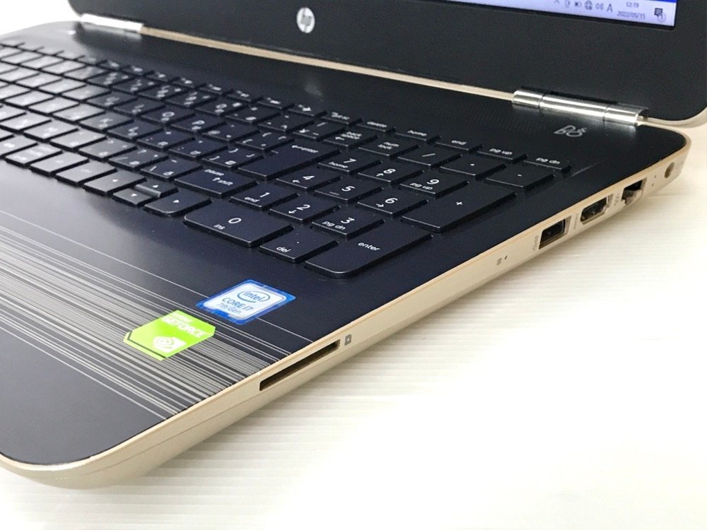 ○第7世代i7&グラボ搭載 HP Pavilion 15-au129TX モダンゴールド