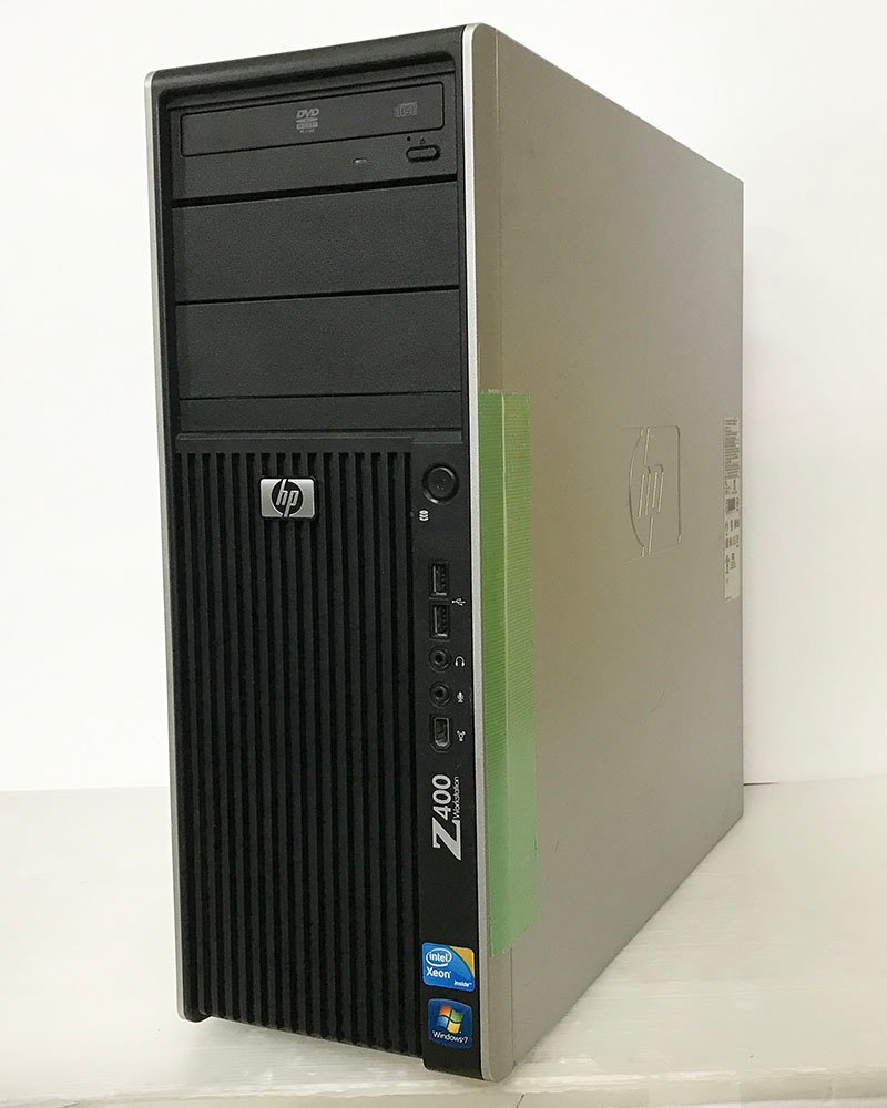 ●B級品特価 タワー型ワークステーション HP Z400 Workstation (Xeon W3565 3.2GHz/4GB/500GB/DVD/GeForce GT635/Windows10 Pro)