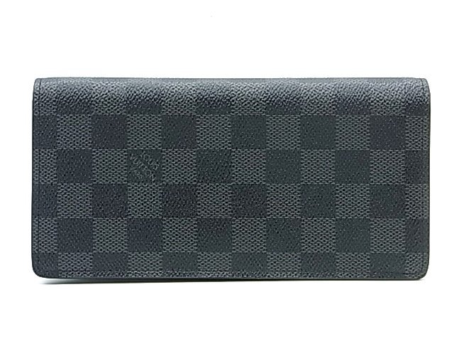 g16498 LV ダミエ グラフィット ポルトフォイユ・ロン N62227 メンズ 財布 USED 新品同様品 箱・袋付の画像1