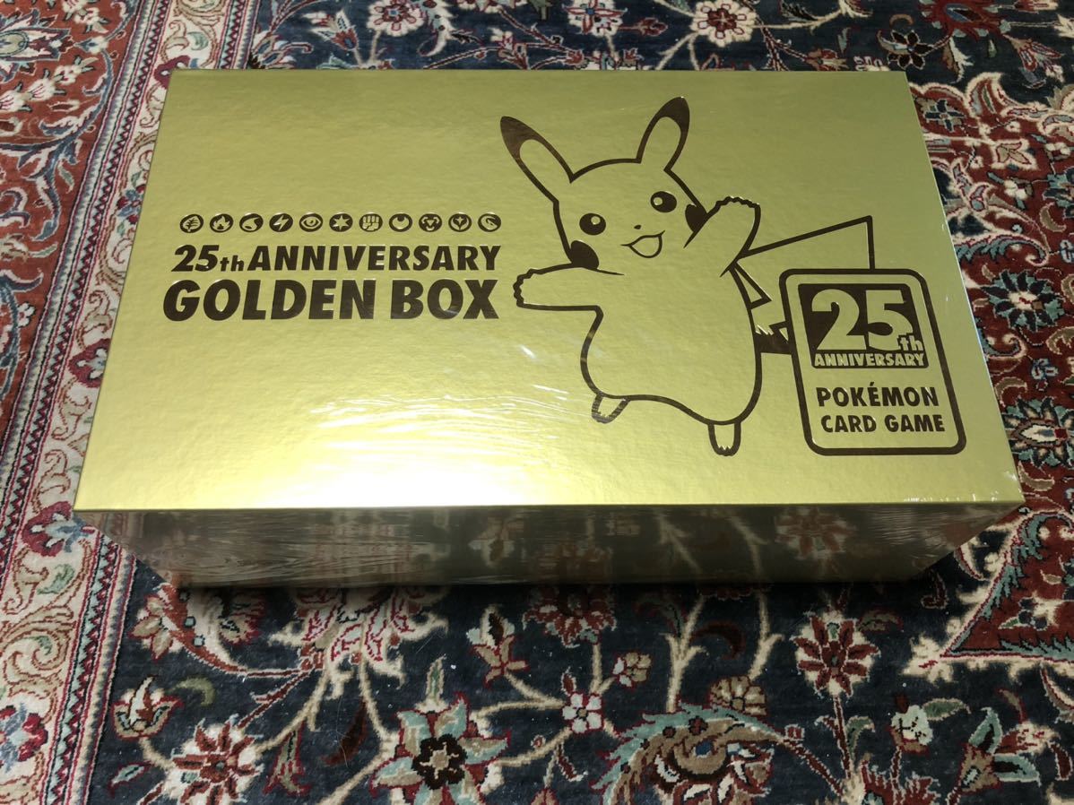 おもちゃ・ 【ポケカ】25th ANNIVERSARY GOLDEN BOXシュリンク付き りません