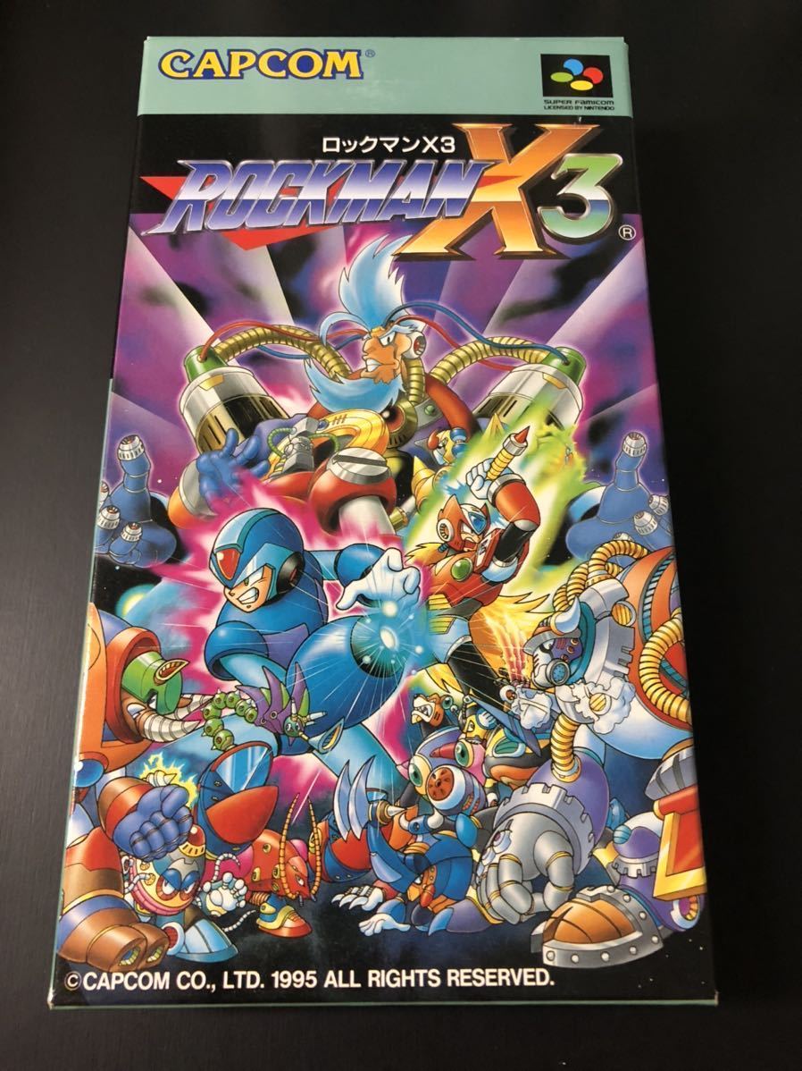 美品】SFC ロックマンX3 ソフト一式 スーパーファミコン cafelafinca.cl