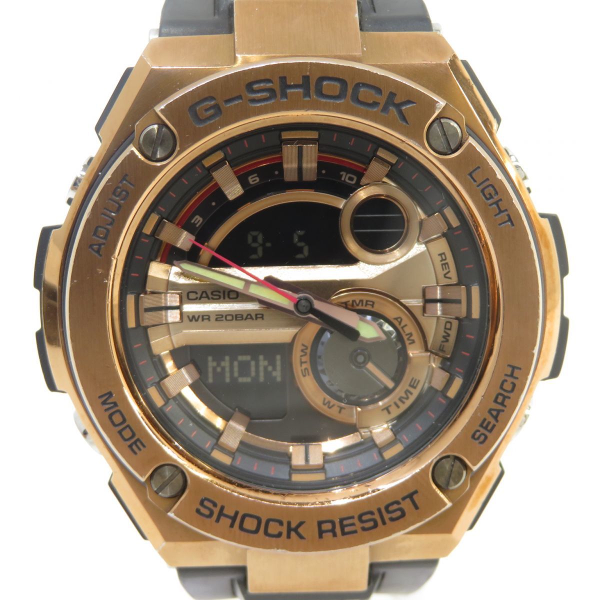 ふるさと納税 160s CASIO カシオ G-SHOCK G-STEEL GST-210B-4ACR 腕時計 海外モデル ※中古 その他