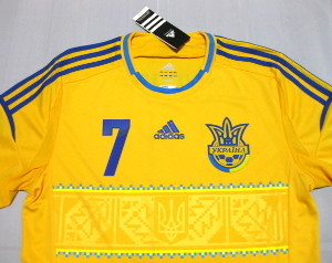新品 adidas 紙タグ付き 正規品 サッカー ウクライナ代表 7番
