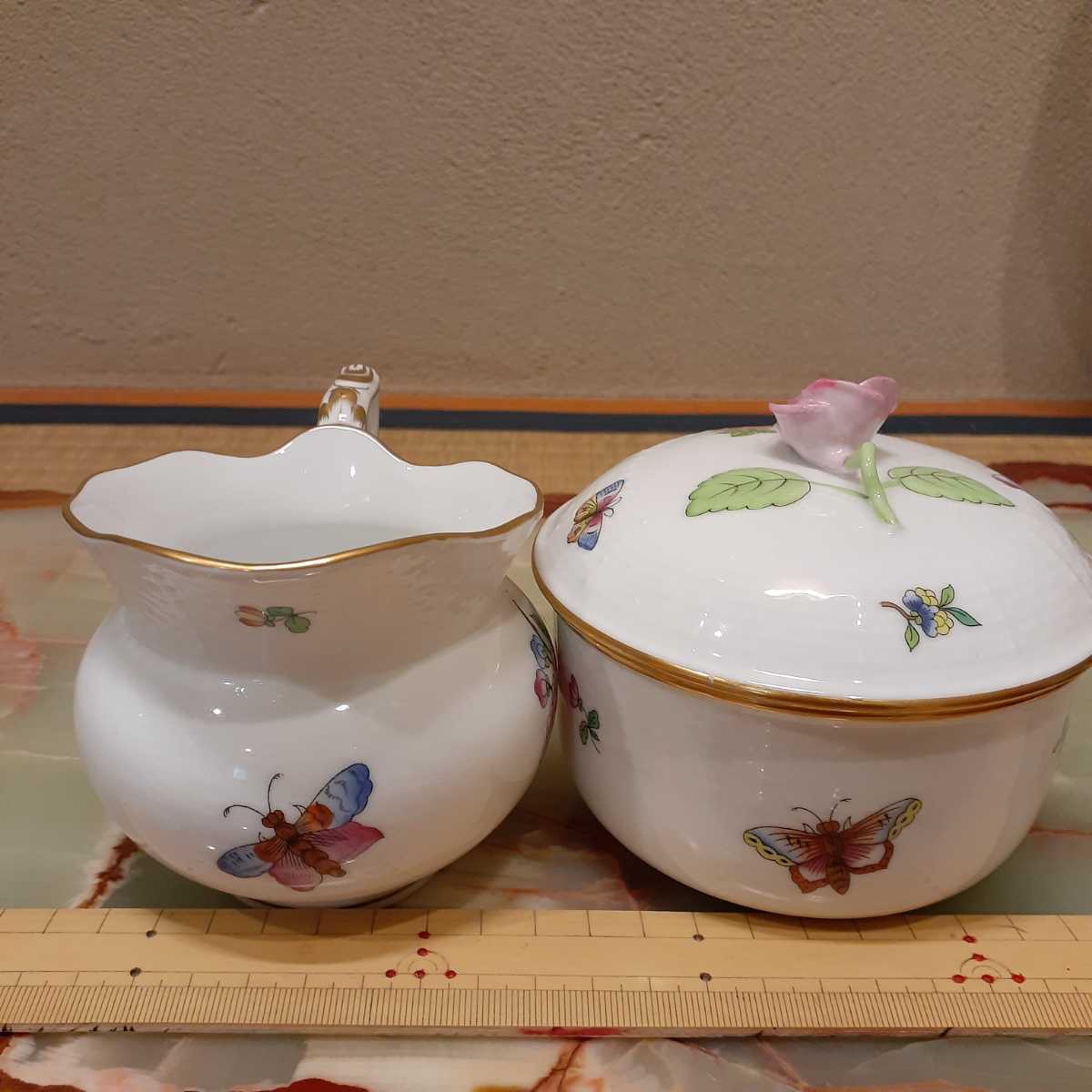 中古】 ヘレンド ティーポット ティーポット(約23.5cm×14cm×13cm