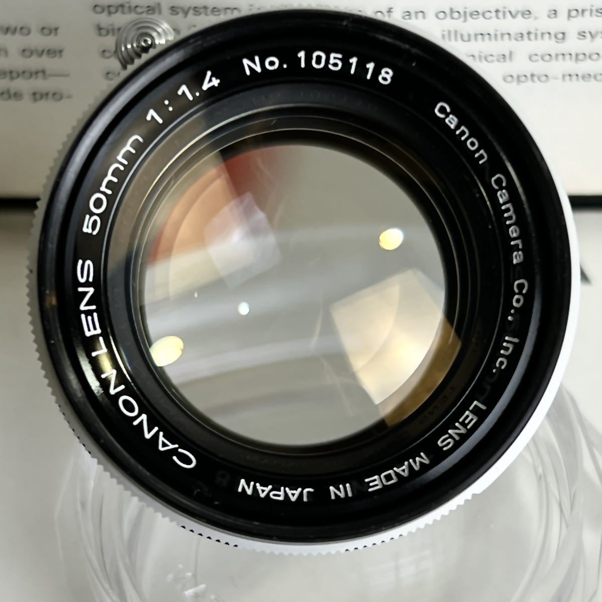 美品 CANON LENS 50mm F1.4 キャノン レンズ ライカLマウント nacs.ne.jp