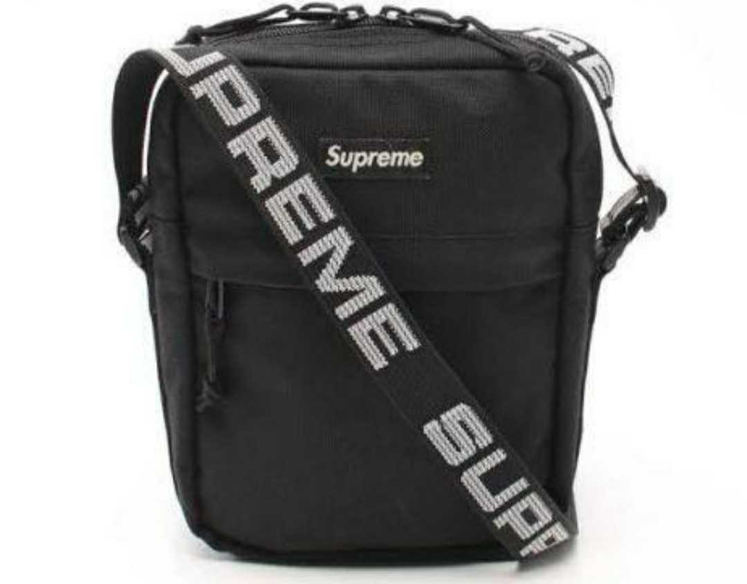 supreme 18ss Shoulder Bag black シュプリーム - 通販 - gofukuyasan.com