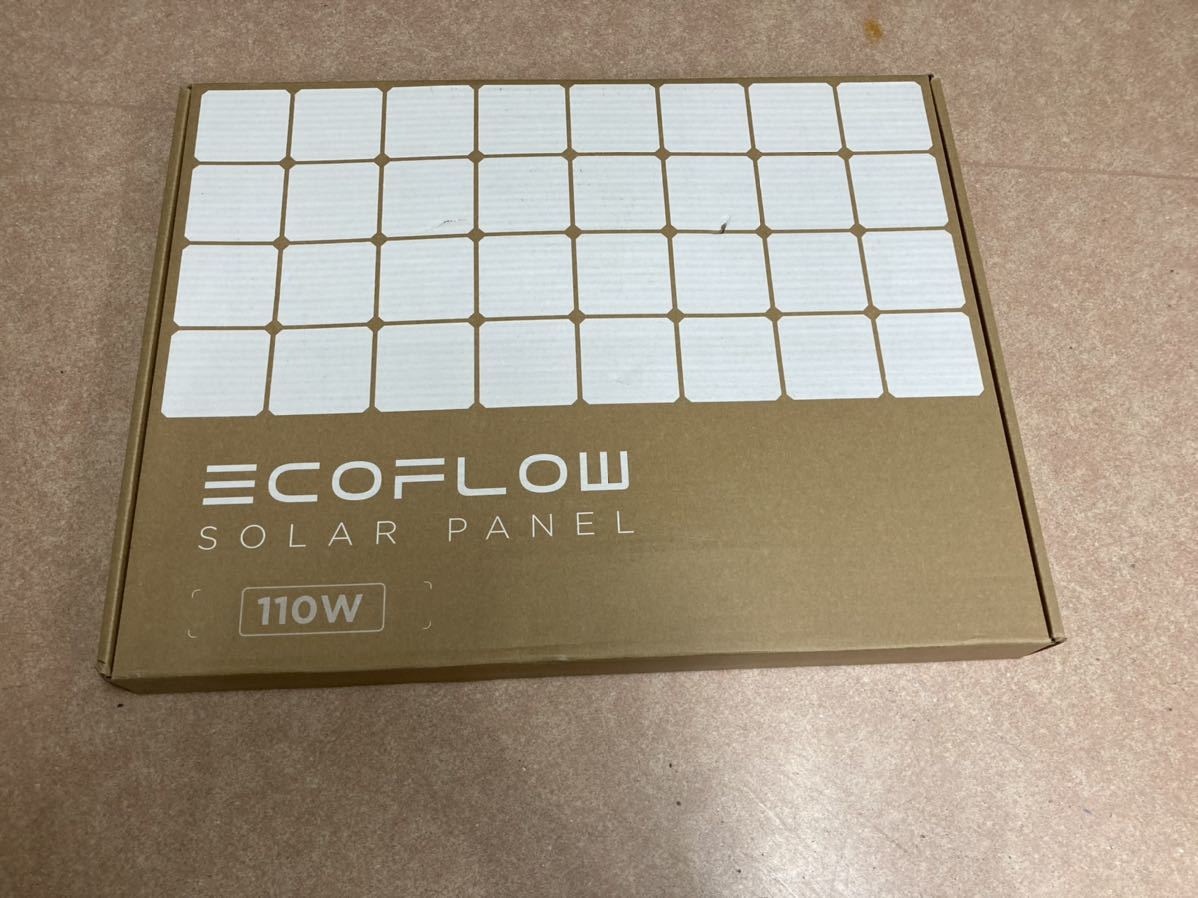 【国内正規品】 エコフロー　EcoFlow 110Wソーラーパネル ソーラーパネル、太陽電池