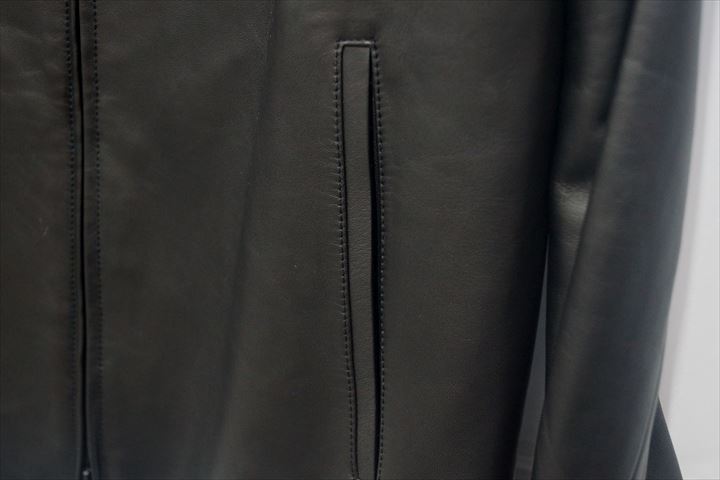 美品 FENDI / フェンディ モンスター レザージャケット ブラック