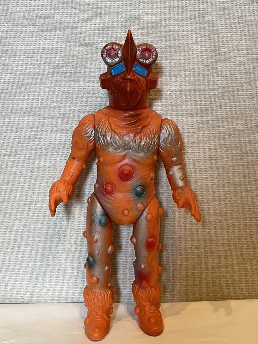 Yahoo!オークション - ナックル星人 ブルマァク ソフビ 怪獣