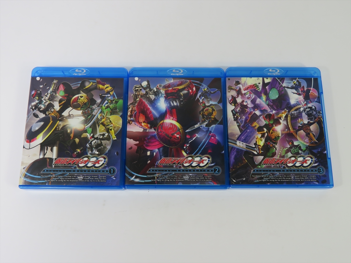 全3巻セット]仮面ライダーOOO(オーズ) Blu-ray COLLECTION 1~3(Blu-ray 