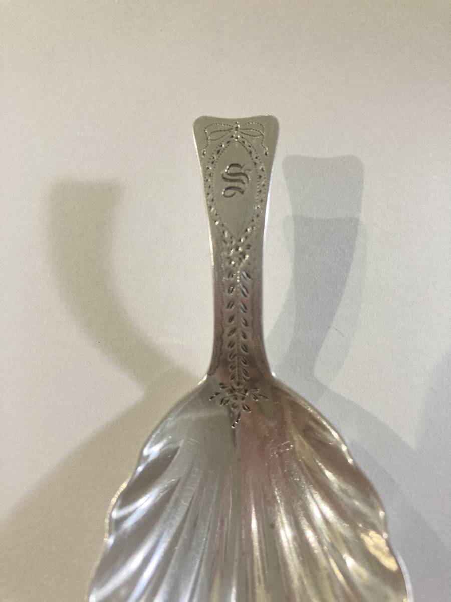 13440円 新発売 1833年 英国アンティーク 純銀 925シルバー ティーキャディースプーン 13440円 新発売 1833年 英国アンティーク 純銀 925シルバー ティーキャディースプーン