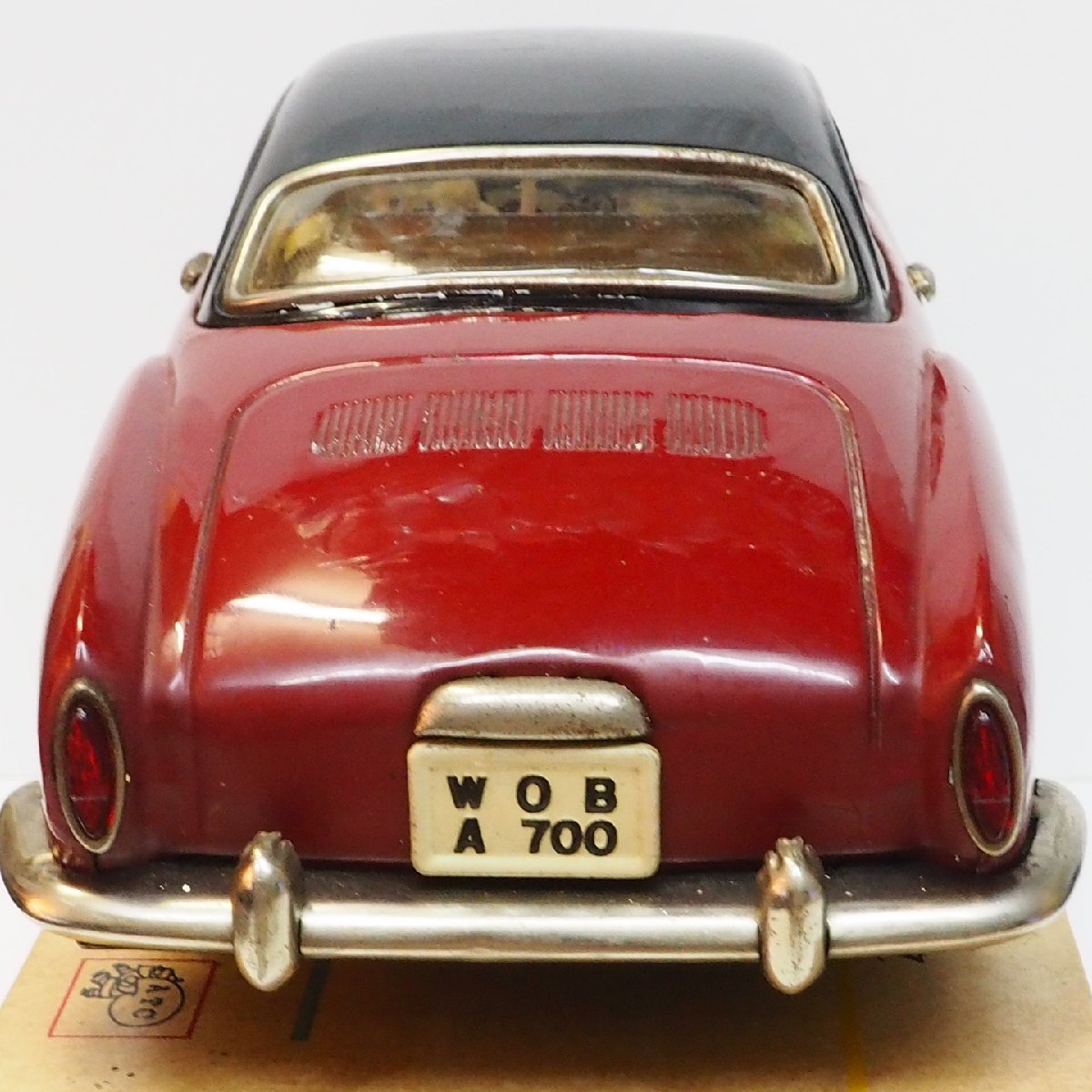 旭玩具【VOLKSWAGEN KARMANN GHIAフォルクス ワーゲン カルマンギア 赤