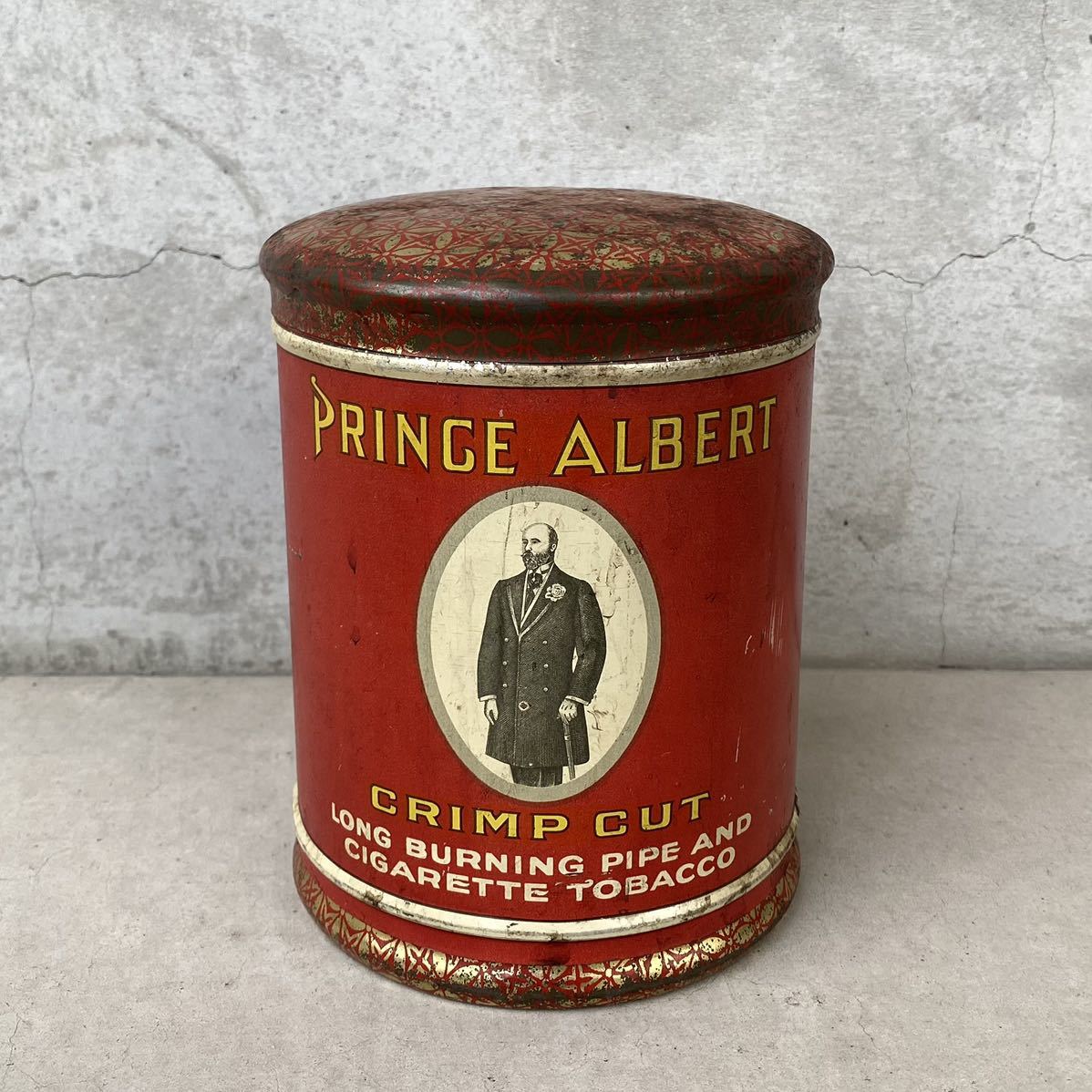 ヴィンテージ アンティーク PRINCE  たばこ TIN 缶 アメリカ / アドバタイジング コレクタブル 煙草 小物入れ 収納 箱 雑貨 USA