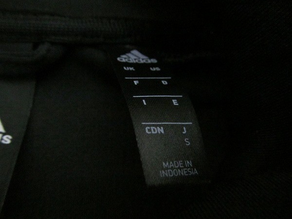 adidas アディダス レディース 袖ロゴ トラックジャケット ジャージ S b15040_画像3