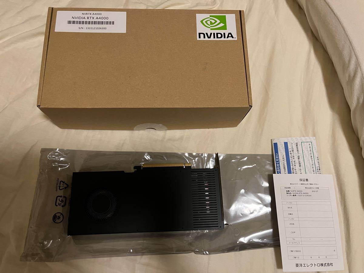 NVIDIA RTX A4000 Yahoo!フリマ(旧)-