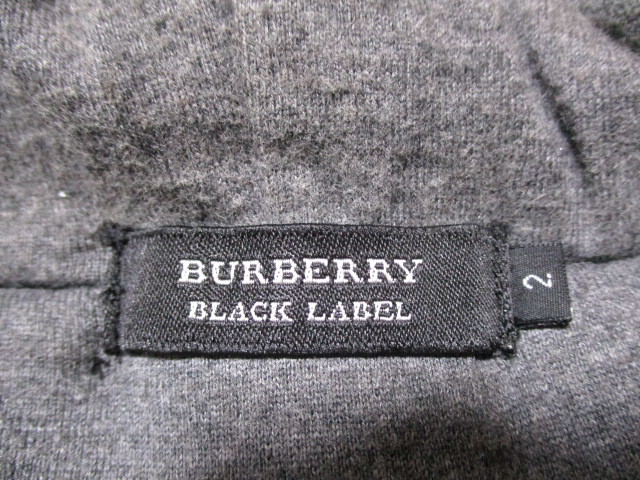  Burberry Black Label шланг вышивка с хлопком кабель вязаный лучший Parker темно-синий 2