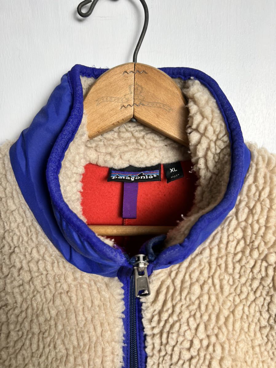 Patagonia パタゴニア レトロX XL パイル カーディガン 89年製 USA製 ビンテージ vintage クラシック