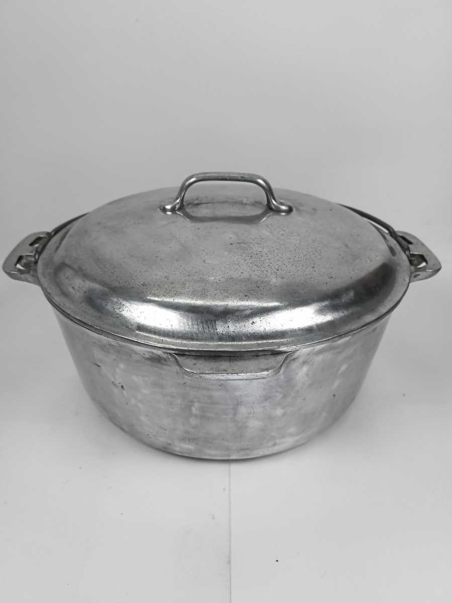 1920年代　レア ビンテージ GRISWOLD ダッチオーブン グリスウォルド アルミ _画像2