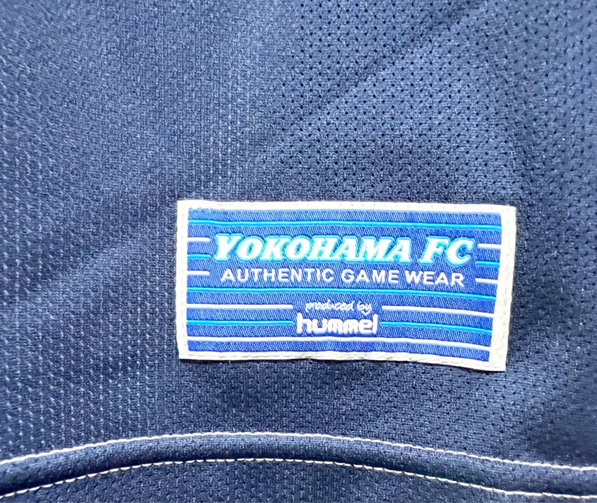 横浜FC 2013 半袖 アウェイ #オーセンティックユニホーム XO ホワイト　55 YOKOHAMA