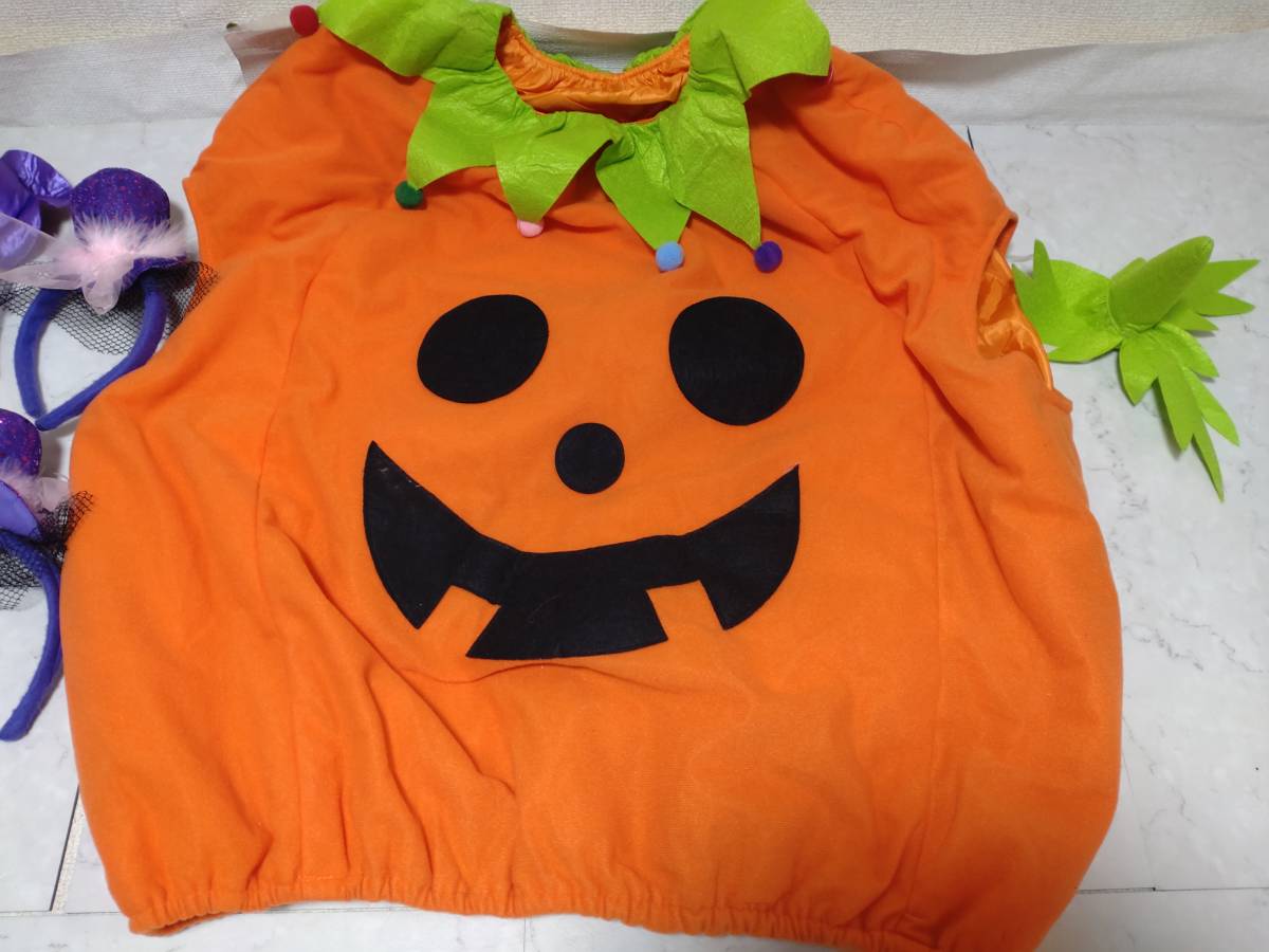 c7097* Halloween cosplay fancy dress goods set sale * for adult pumpkin pumpkin cartoon-character costume / Katyusha other 
