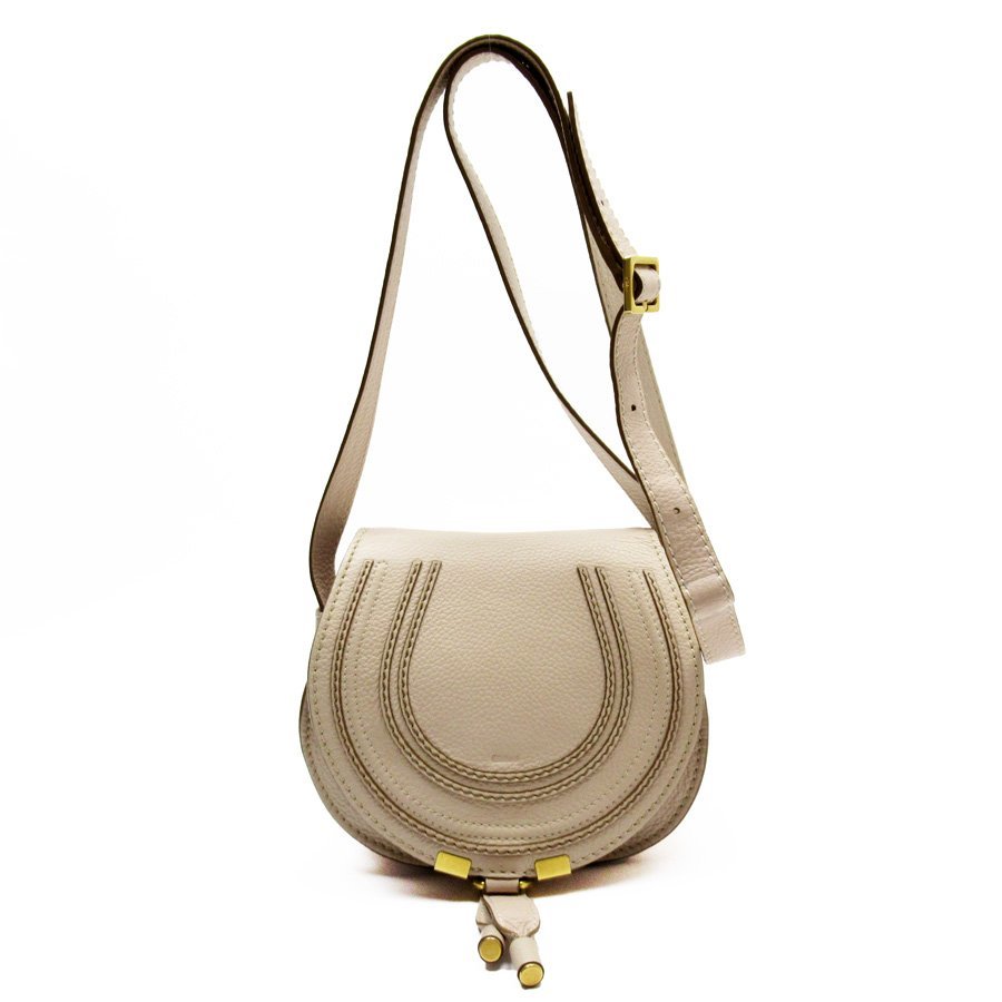 Chloe クロエ 斜め掛けショルダーバッグ マーシー レザー ピンク
