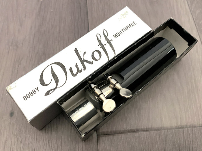 □Dukoff D6 アルトサックス用 メタルマウスピース 箱・リガチャー付き