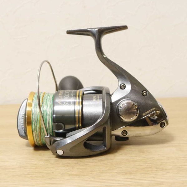 シマノ アセレーション SW 8000PG スピニングリール PEライン付き