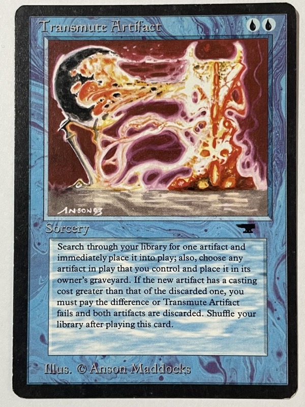 選べる配送時期 【海外限定】 MTG Transmute Artifact 英語版