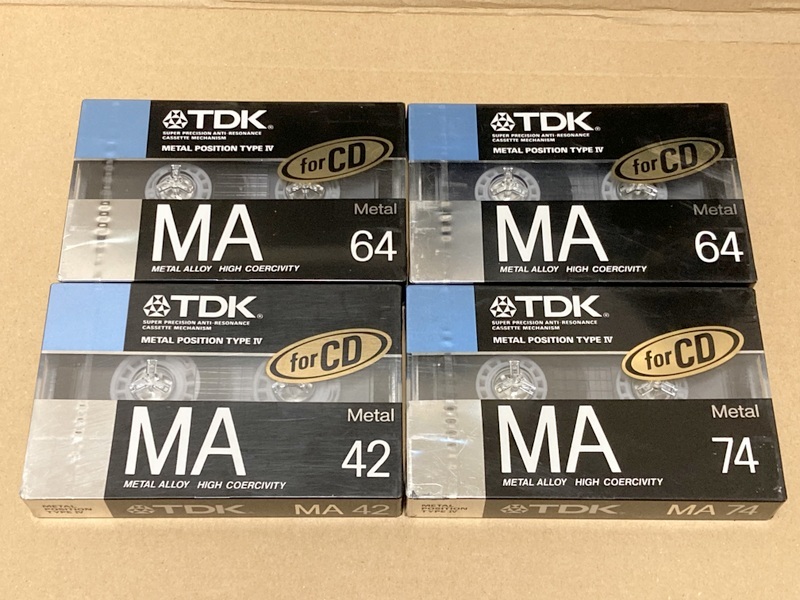 TDK MA 54 メタル TYPEIV カセットテープ3パックセット