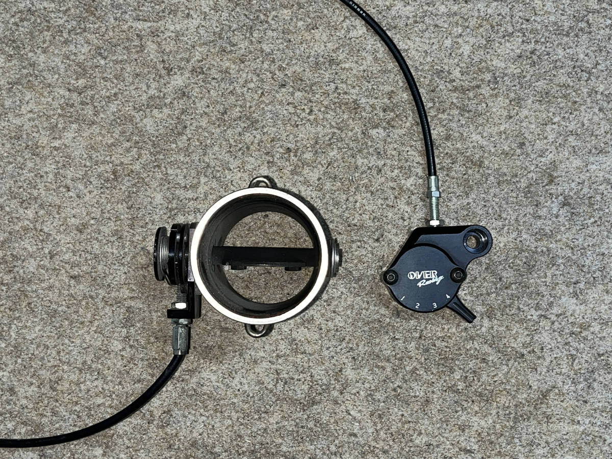 OVER Racing サウンドアジャストバルブ 60.5φ マフラー 汎用 OVER Racing サウンドアジャストバルブ 60.5φ マフラー 汎用