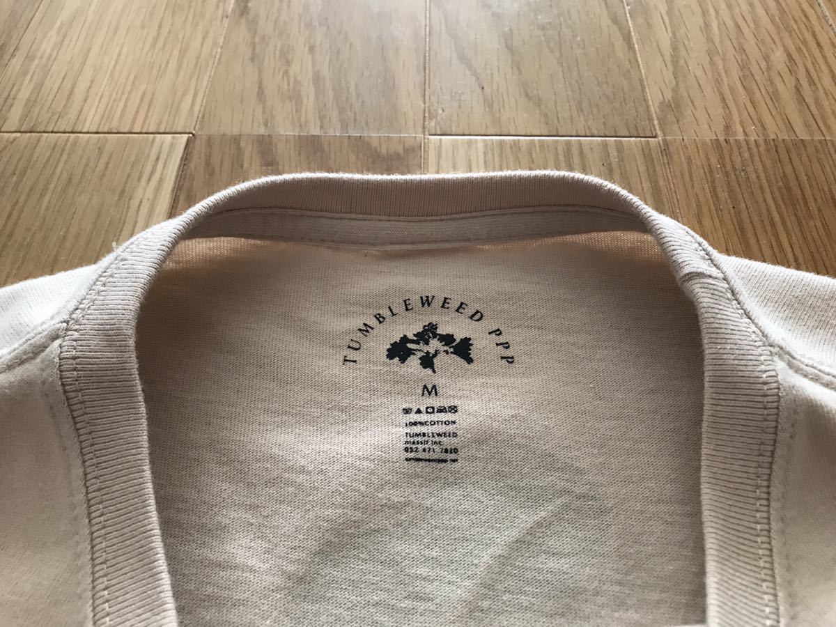 TUMBLEWEED THE FLOWERS ARE OUT TEE Tシャツ ボタニカル 植物_画像3
